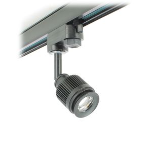 éclairage sur rail à LED / rond / en aluminium / pour hôtel