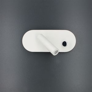 applique murale contemporaine / en métal / à LED / liseuse