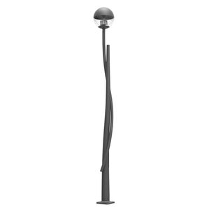 lampadaire urbain / contemporain / en fonte / ampoule aux halogénures métalliques