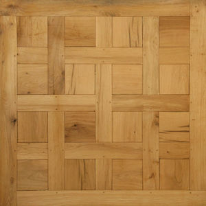 parquet en dalles / massif / à coller / en chêne