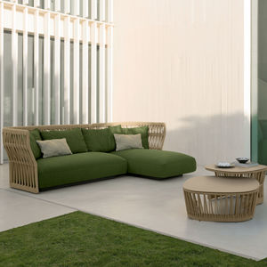 canapé modulable / d'angle / contemporain / de jardin
