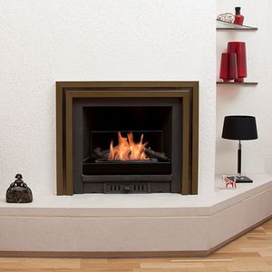 brûleur au bioéthanol rectangulaire / contemporain