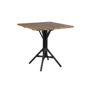 table classique / en noyer / en aluminium / ronde
