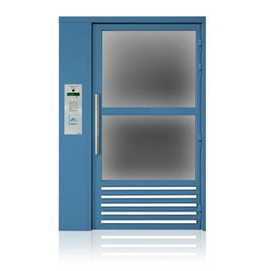 porte d'entrée / battante / en acier