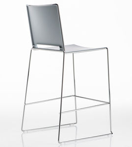 tabouret de bar contemporain / en métal / en polypropylène / professionnel