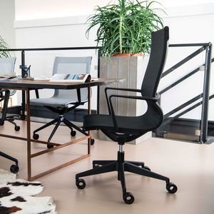 fauteuil de direction contemporain / en nylon / en polypropylène / à roulettes