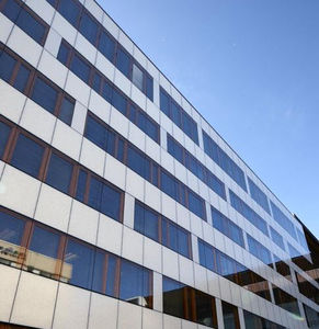 panneau en verre feuilleté / de sécurité / pour façade / plat