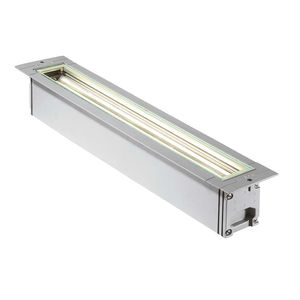 luminaire encastrable au sol / à LED / fluorescent / linéaire