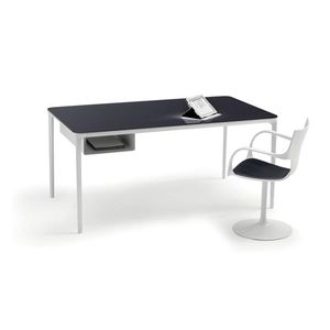 bureau en aluminium / en aluminium anodisé / en HPL / en bois