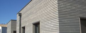 bardage en bois / rainuré / en lames / écolabel FSC