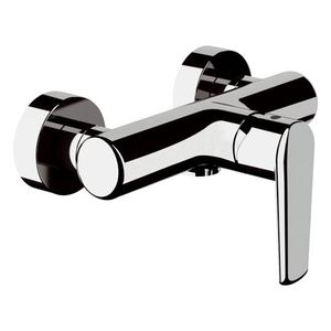 mitigeur de douche / pour baignoire / mural / en laiton chromé