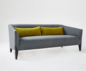 canapé contemporain / en tissu / en cuir / contract