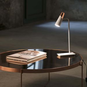 lampe de table / design minimaliste / en métal / en ABS
