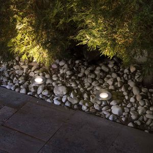 luminaire encastrable au sol / à LED / rond / de jardin