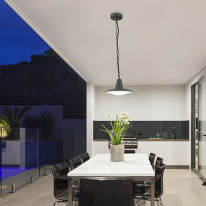 lampe suspension / classique / en aluminium / en polycarbonate