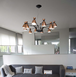 lustre contemporain / en métal / à LED