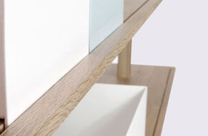 étagère modulable / contemporaine / en chêne / en bois massif