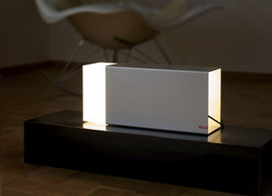 lampe de table / contemporaine / en aluminium / en plastique