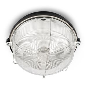 plafonnier classique / rond / en verre / halogène