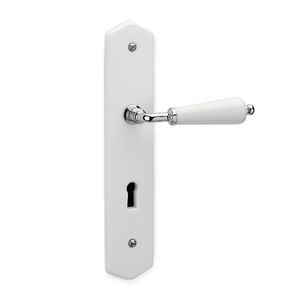 poignée de porte / en porcelaine / classique