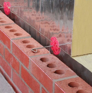 système de fixation en acier / pour bardage de façade / pour façade ventilée