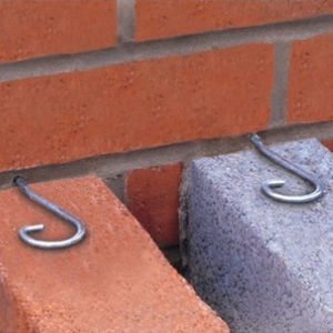 système de fixation en acier inoxydable / pour bardage de façade / pour extérieur