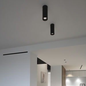 downlight en saillie / à LED / rond / en aluminium