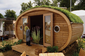 micro-maison préfabriquée / contemporaine / écologique