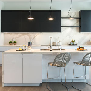 plan de travail en céramique / d'intérieur / d'extérieur / antitache