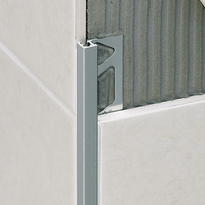profilé de finition en aluminium / pour carrelage