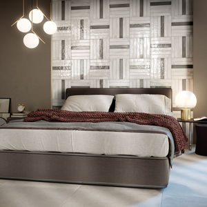 carrelage d'intérieur / mural / en grès cérame / rectangulaire
