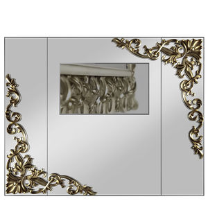miroir TV mural / de style / rectangulaire