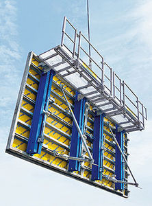 coffrage cadre / modulaire / en métal / pour mur