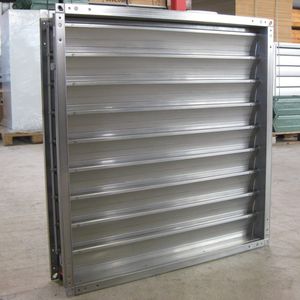clapet de ventilation en aluminium / en acier galvanisé / en acier inoxydable