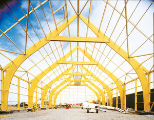 charpente en bois lamellé-collé