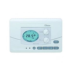 thermostat programmable / mural / encastrable au mur / pour climatisation