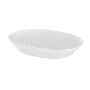 vasque à poser / ovale / en céramique / contemporaine