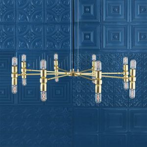 lustre classique / en laiton / à LED / professionnel