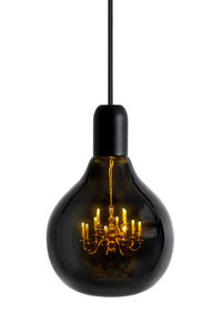 suspension / contemporaine / en laiton / en verre