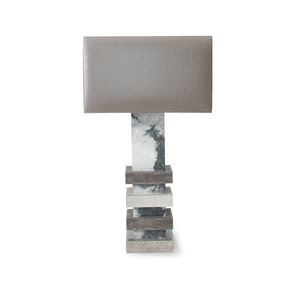 lampe de table / classique / en pierre / en parchemin