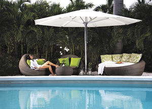parasol professionnel / en tissu / en aluminium