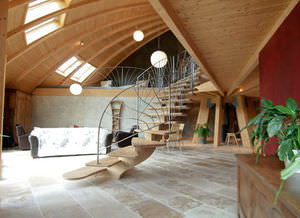 maison préfabriquée / contemporaine / écologique