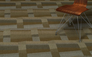 moquette tuftée / bouclée / en nylon / pour le tertiaire