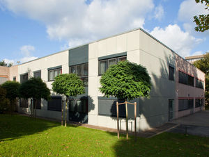bâtiment modulaire / préfabriqué / en bois / pour usage médical