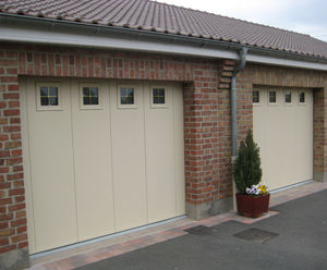 portes de garage coulissantes / en acier / automatiques