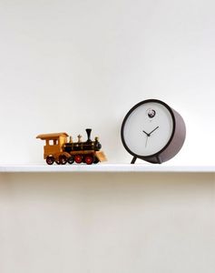 horloge contemporaine / analogique / de table / en méthacrylate