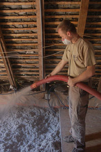 isolant thermo-acoustique / en ouate de cellulose / pour intérieur / en vrac