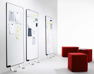 tableau magnétique / mural / en aluminium