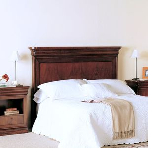 tête de lit pour lit double / de style victorien / en hêtre / en noyer