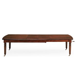 table à manger de style victorien / en noyer / rectangulaire / résidentielle